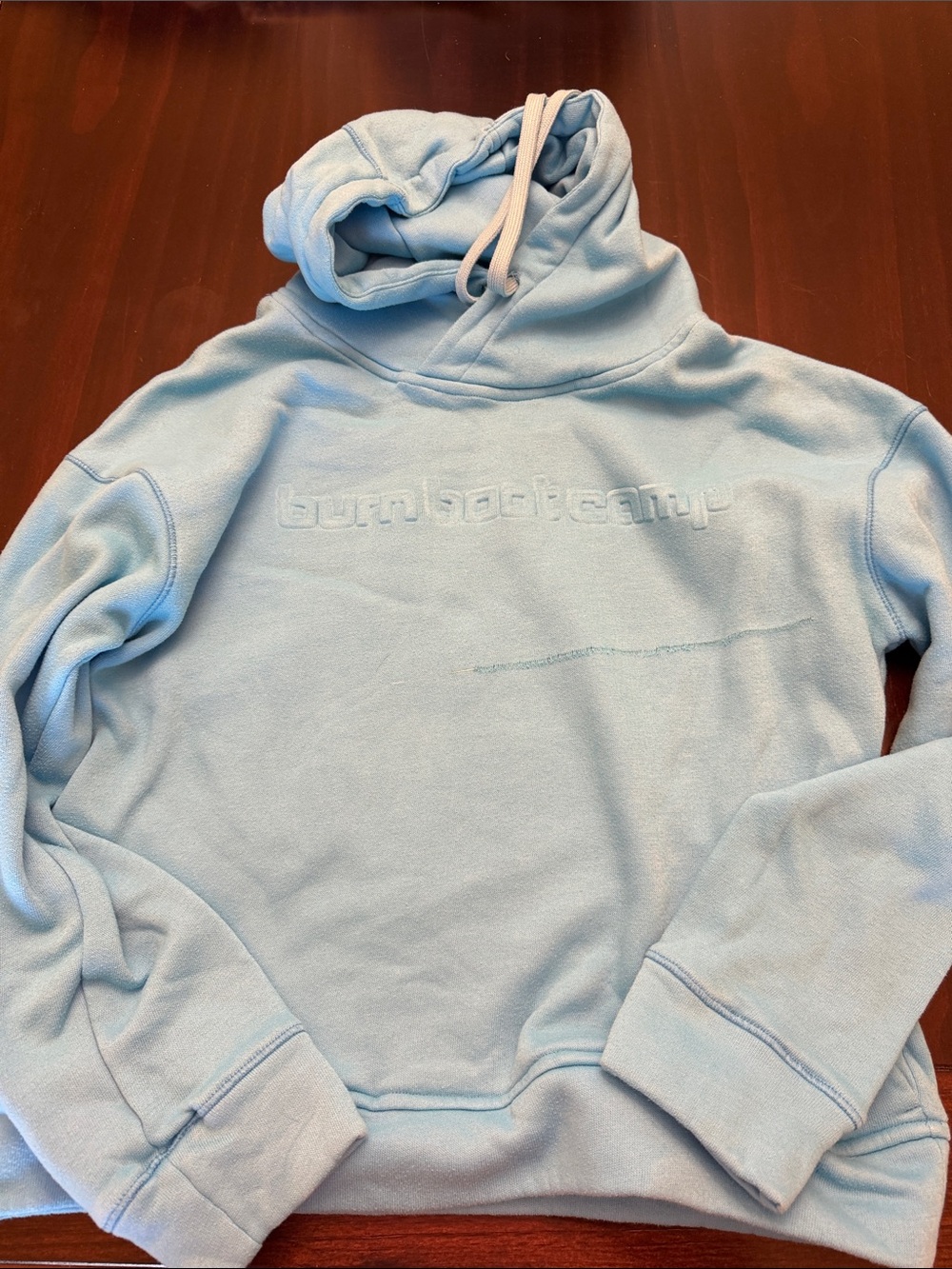 Burn Boot Camp Bright Blue Hoodie - Flawed!